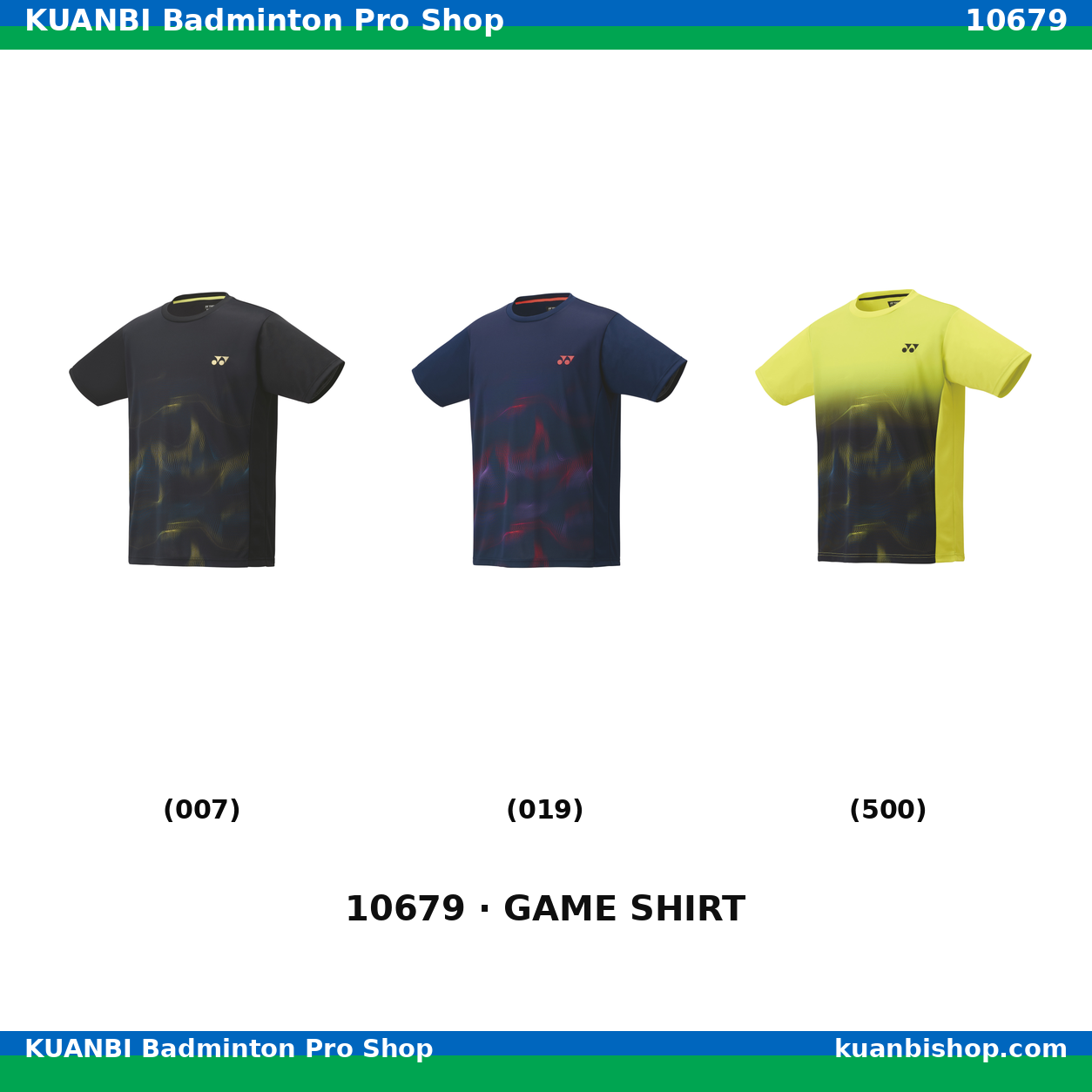 ユニゲームシャツ（フィットスタイル）. 10679