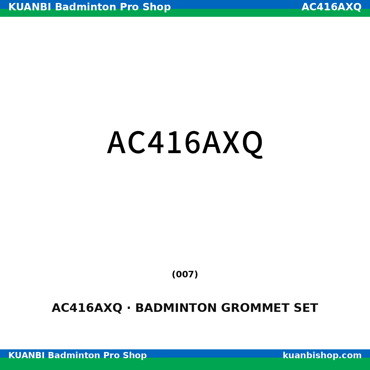 バドハトメＡＸＱ. AC416AXQ